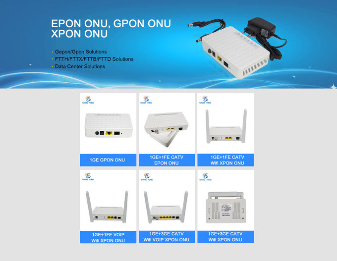 8 منافذ PON EPON OLT 1U 8 PORT Gepon olt 4-Uplink Ports Rackmount type